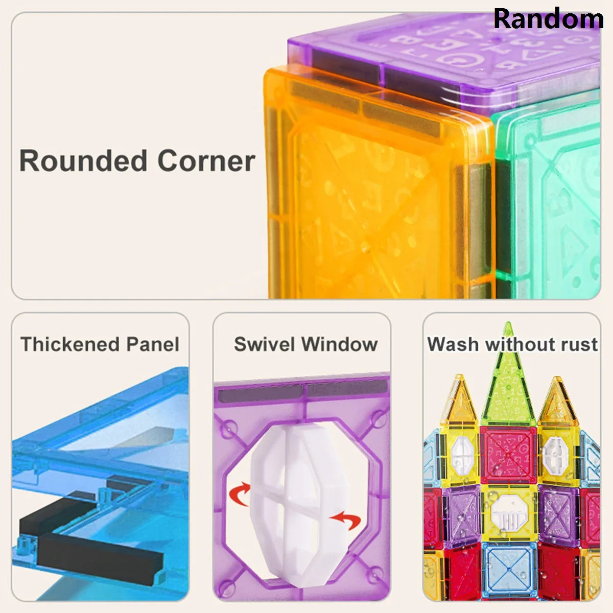 Magnetic Toys for Kids Ages 3-5 4-8 Magnet Toys for 3 4 5 6 7 8+ Year Old Boys Girls Toddlers Magnetic Building Blocks Preschool