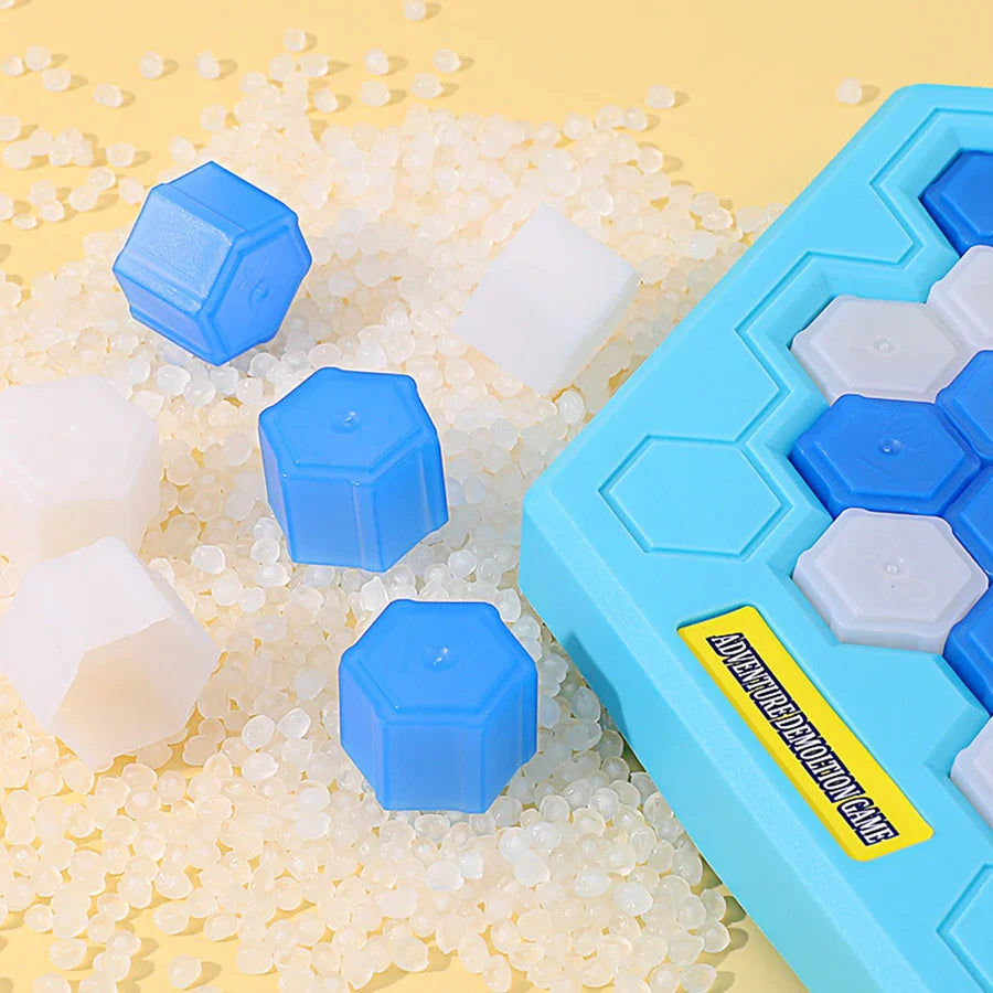 Knocking On Ice To Rescue Little Penguins, Breaking Ice Toys, Children's Puzzle, Brain Training, Parent-Child Games