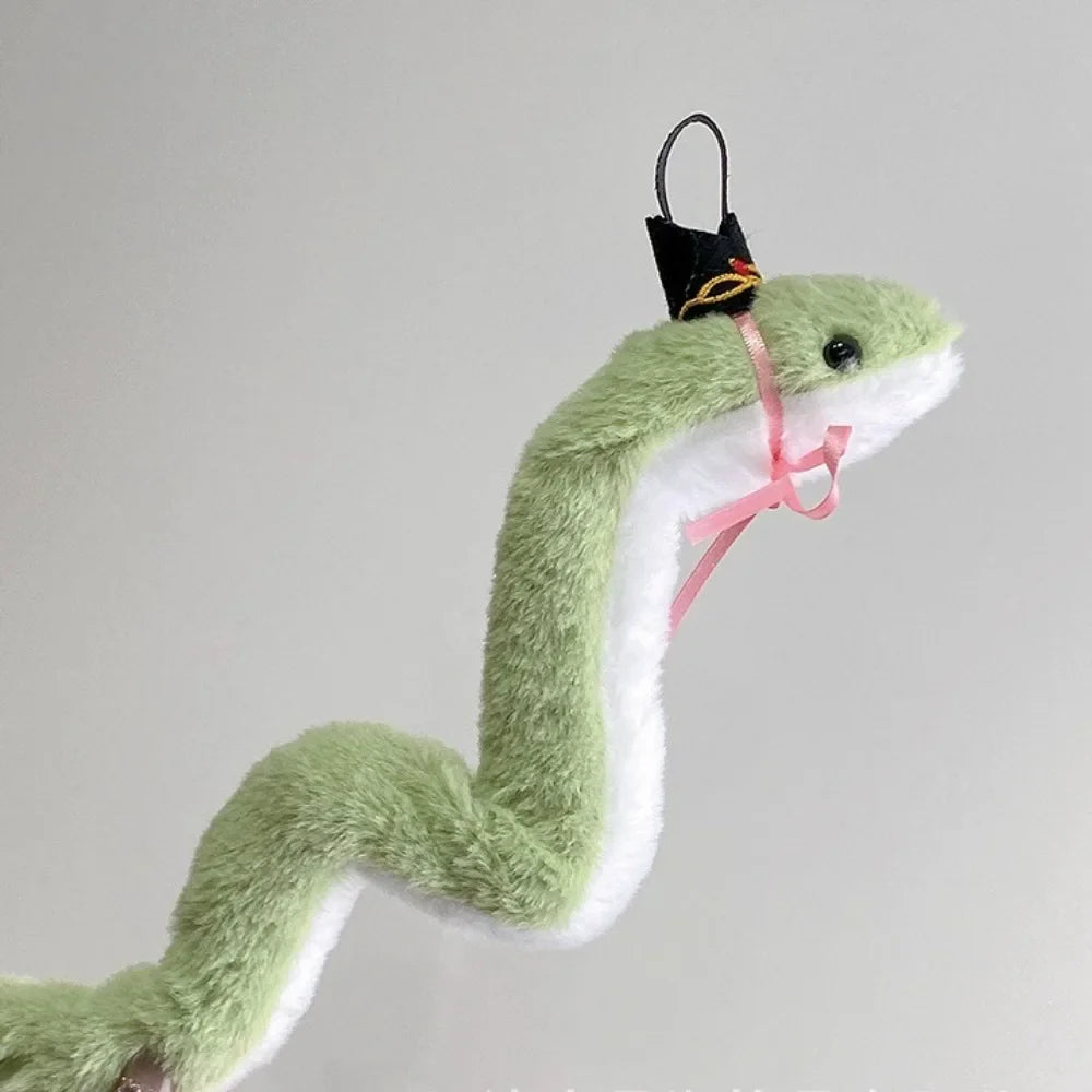 New Year's Little Snake Plush Toy Doll Doll Playful Children's Girl Cute Ornament Doll Mascot Doll Doll Cute Snake Plush Toy