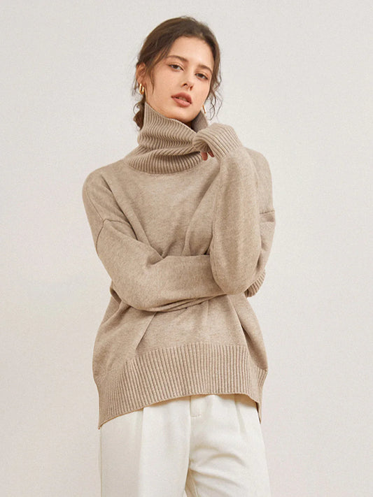 Knitted Turtleneck Sweater