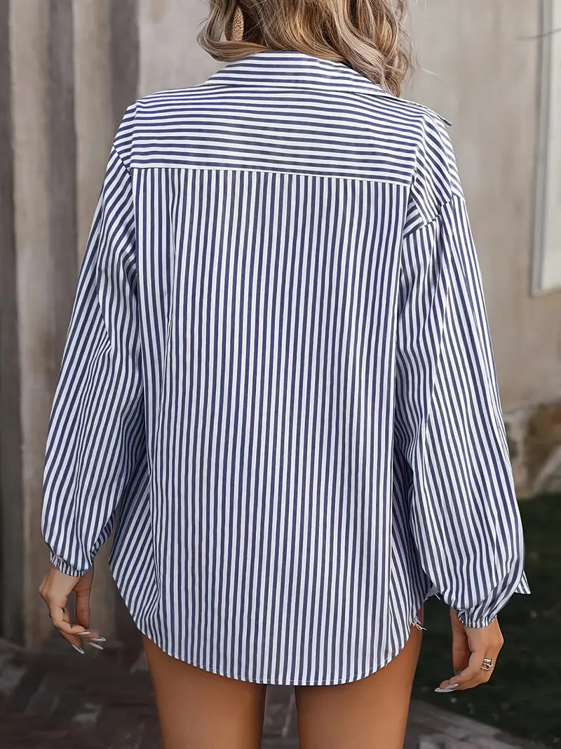 Blue Striped Shirt