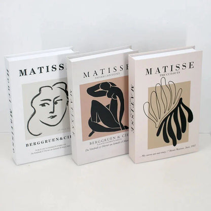 3pcs/Set Modern Fake Books Decoration White Color Simulation Book Home Decor Club Hotel Model Living Room Props Books Decor
