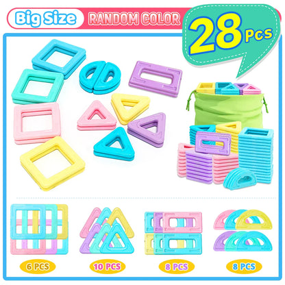STEM Educational Magnetic Building Blocks Set for Boys & Girls Engaging Magnet set Creative Development Toy for Kids Gift