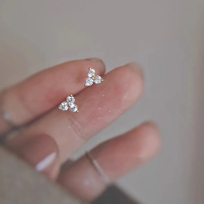 Sweet Lovely Orange Cherry Hypoallergenic Ear Piercing Stud Earrings for Women Fruit Small Earrings for Jewelry Unique Gifts