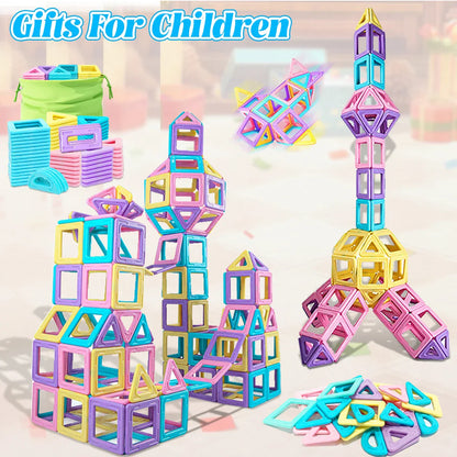 STEM Educational Magnetic Building Blocks Set for Boys & Girls Engaging Magnet set Creative Development Toy for Kids Gift