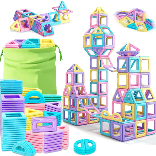 STEM Educational Magnetic Building Blocks Set for Boys & Girls Engaging Magnet set Creative Development Toy for Kids Gift