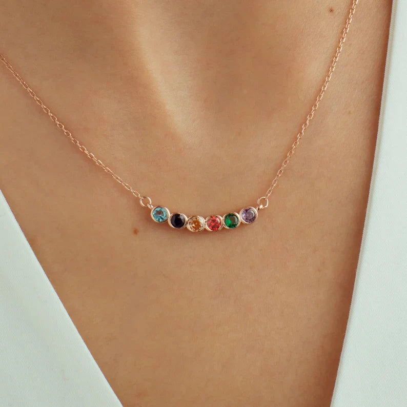 Patrizia Family Birthstone Necklace